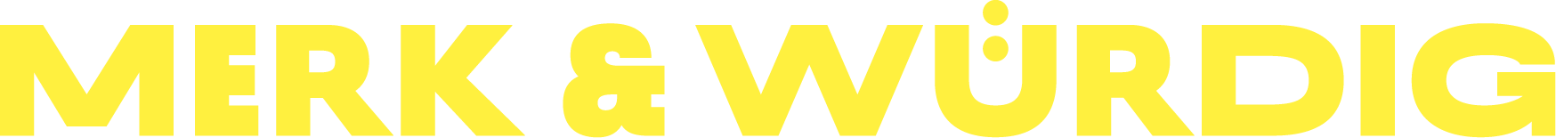 merk&würdig