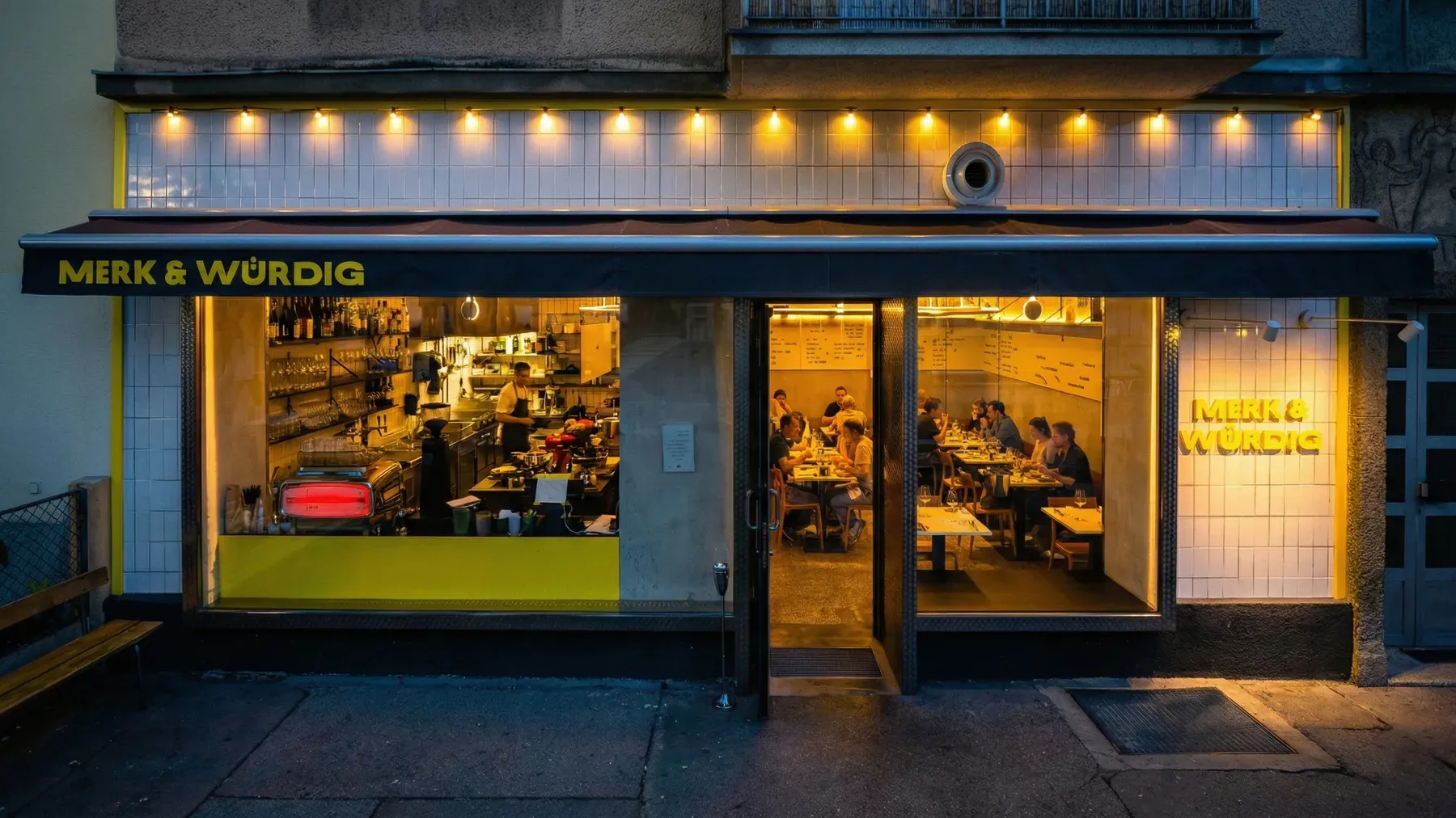 merk&würdig Facade Ausstellungsstraße 53 1020 Vienna